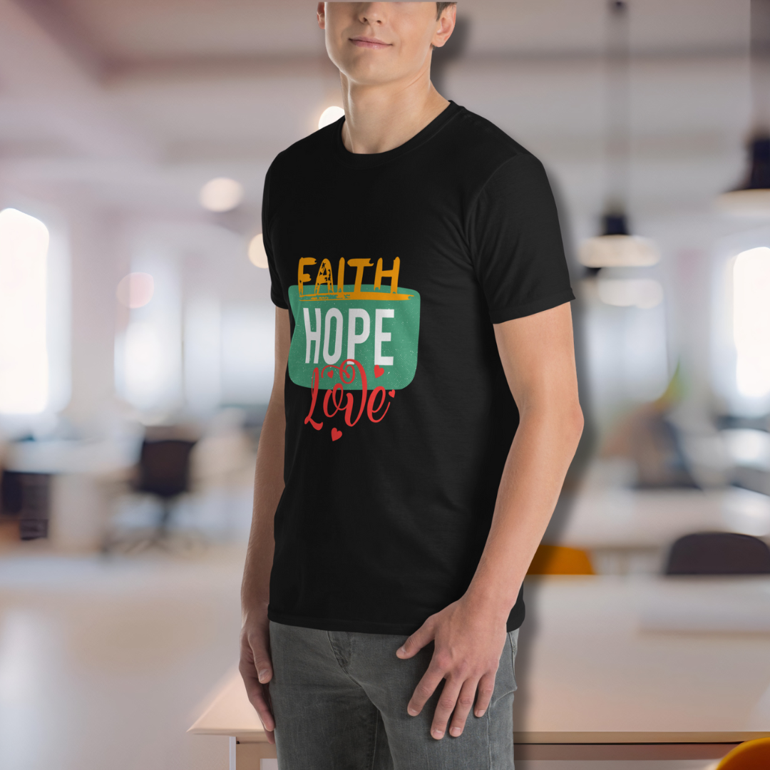 Unisex Short-Sleeve T-Shirt (Faith Hope Love v2)