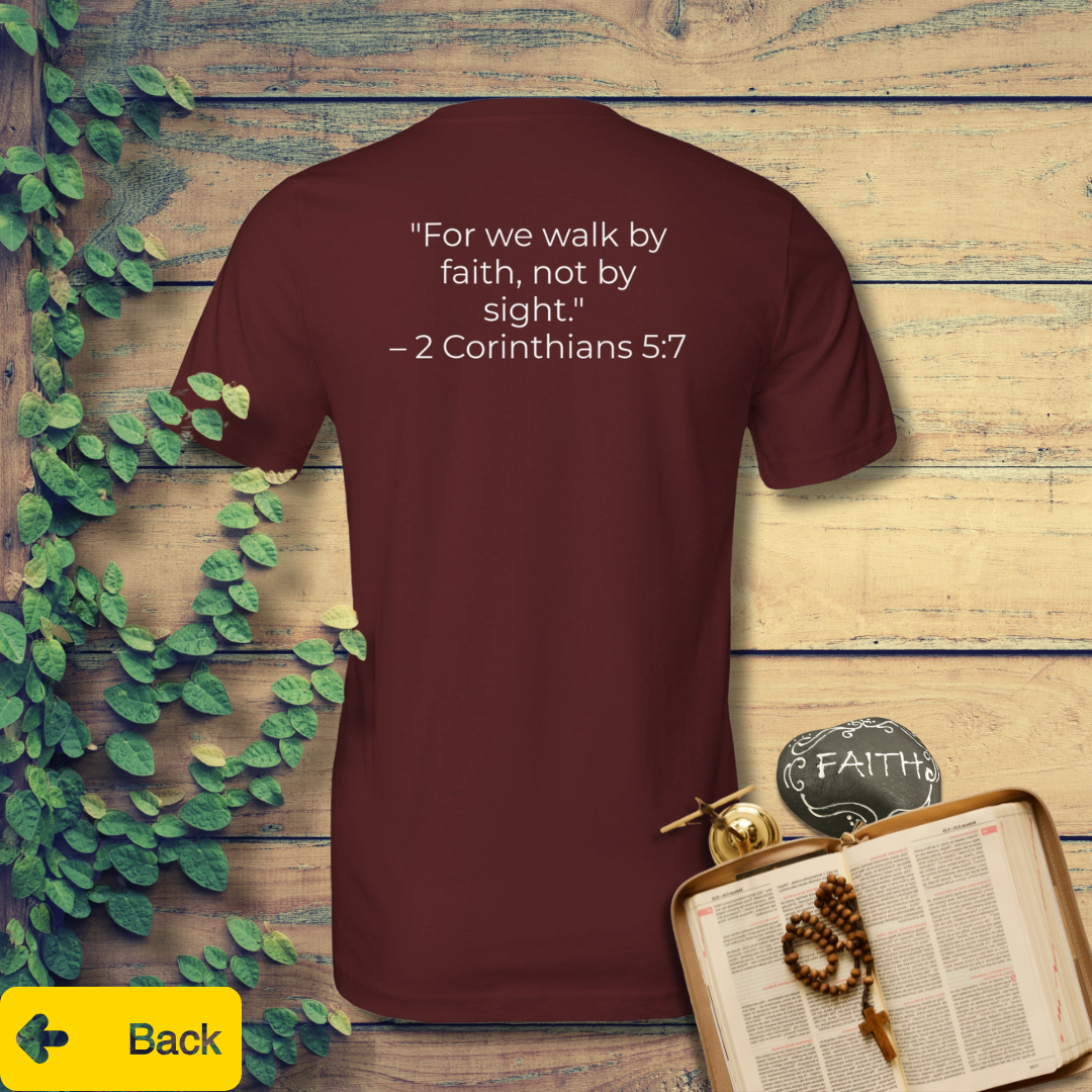 Unisex Premium Crewneck T-shirt - Dark (2 Corinthians)