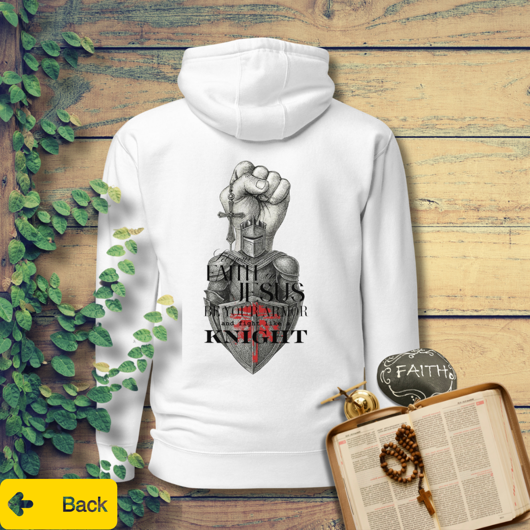 Unisex Premium Pullover Cotton Heritage Hoodie - Light (Be Your Armor)