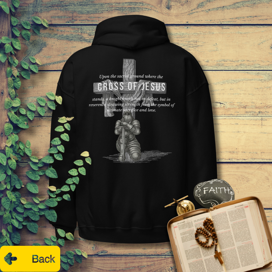 Unisex Heavy Blend Hoodie (Cross of Jesus)