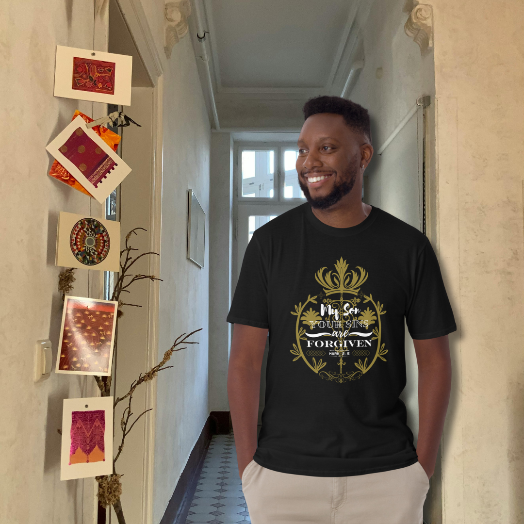 Unisex Short-Sleeve T-Shirt (Mark 2:5)