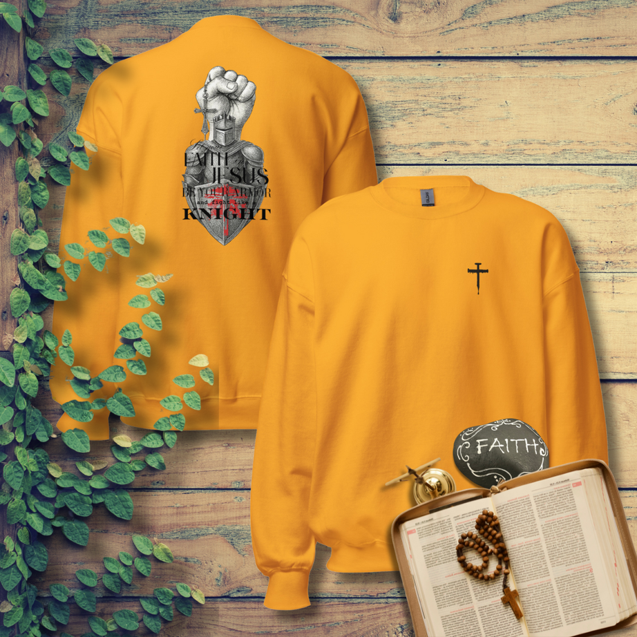 Unisex Crew Neck Sweatshirt - Light (Be Your Armor)