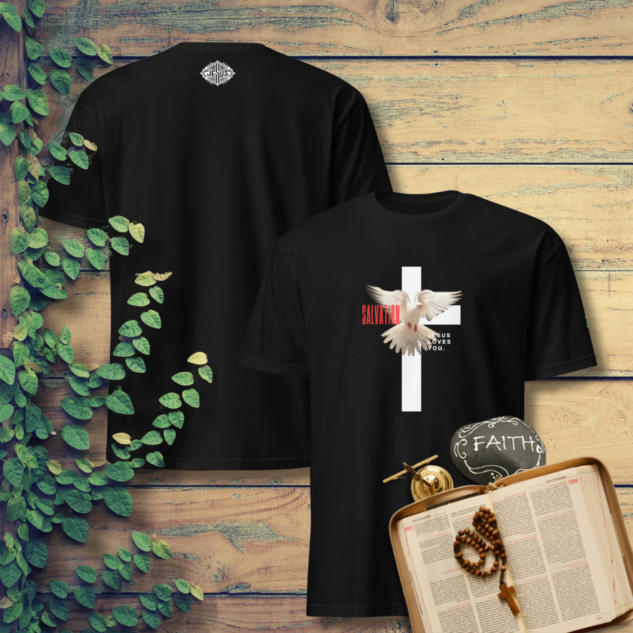 Short-Sleeve Unisex T-Shirt (Salvation Jesus Loves You)