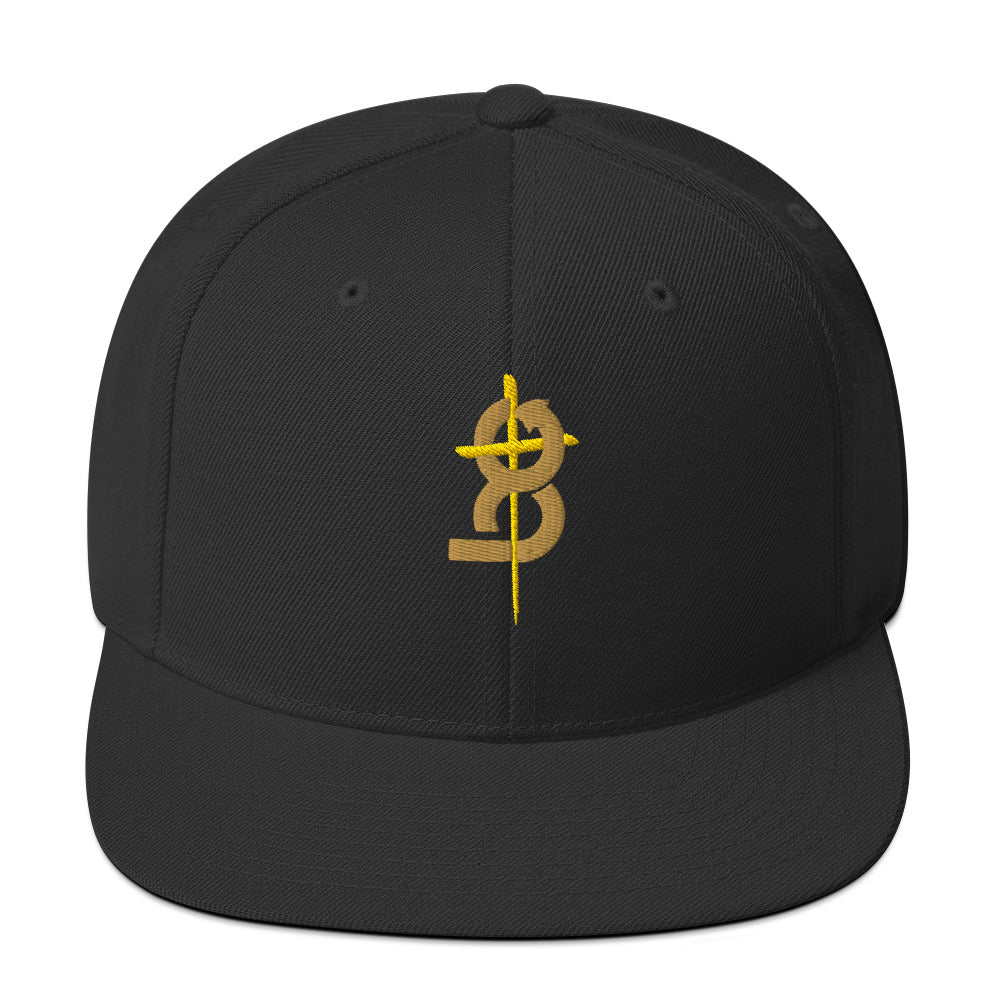 Snapback Hat (BC Logo) - Black