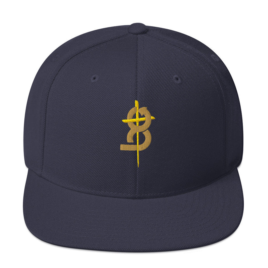 Snapback Hat (BC Logo) - Navy