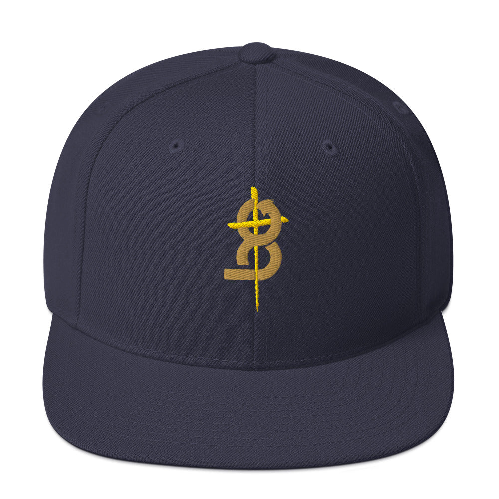 Snapback Hat (BC Logo) - Navy