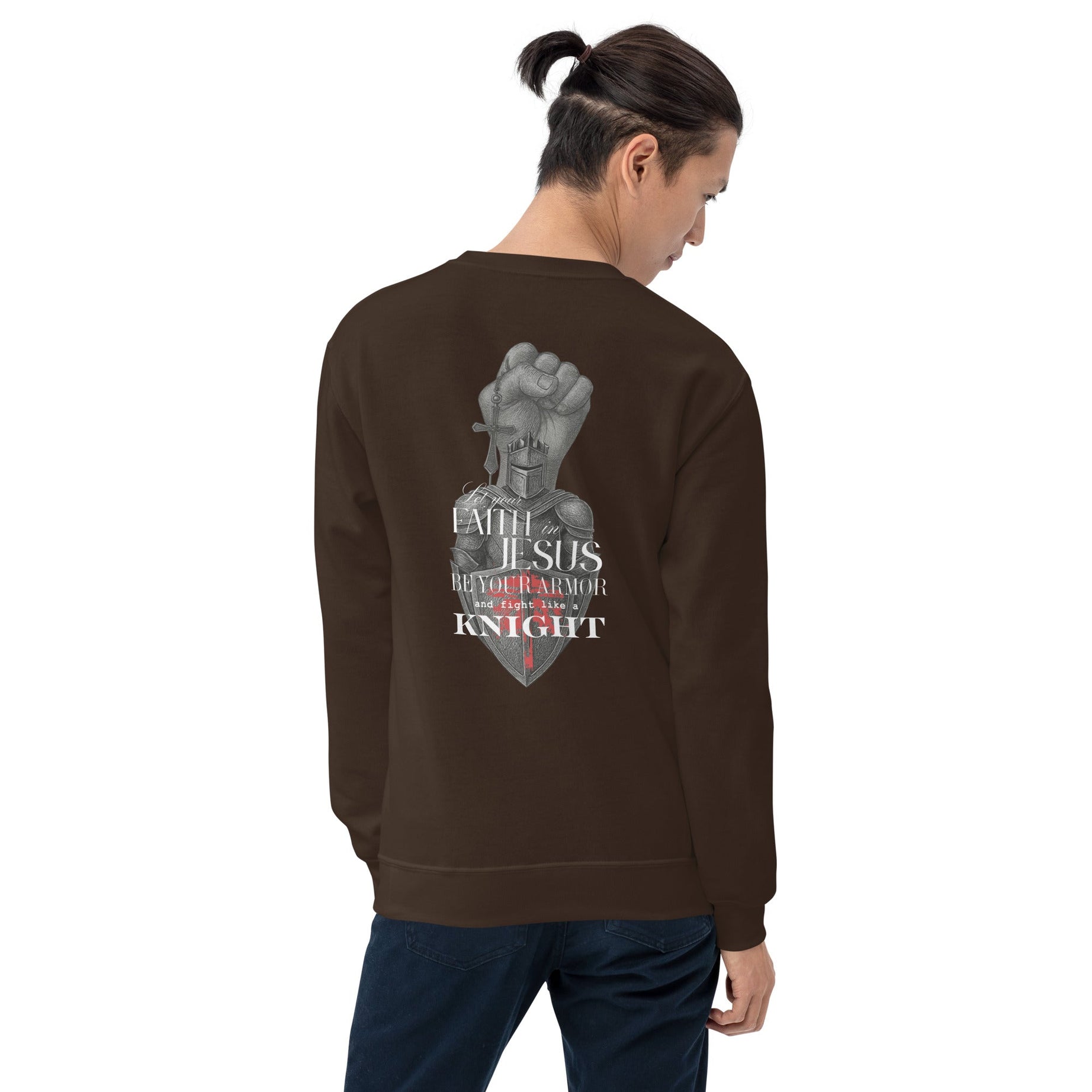Unisex Crew Neck Sweatshirt - Dark (Be Your Armor)