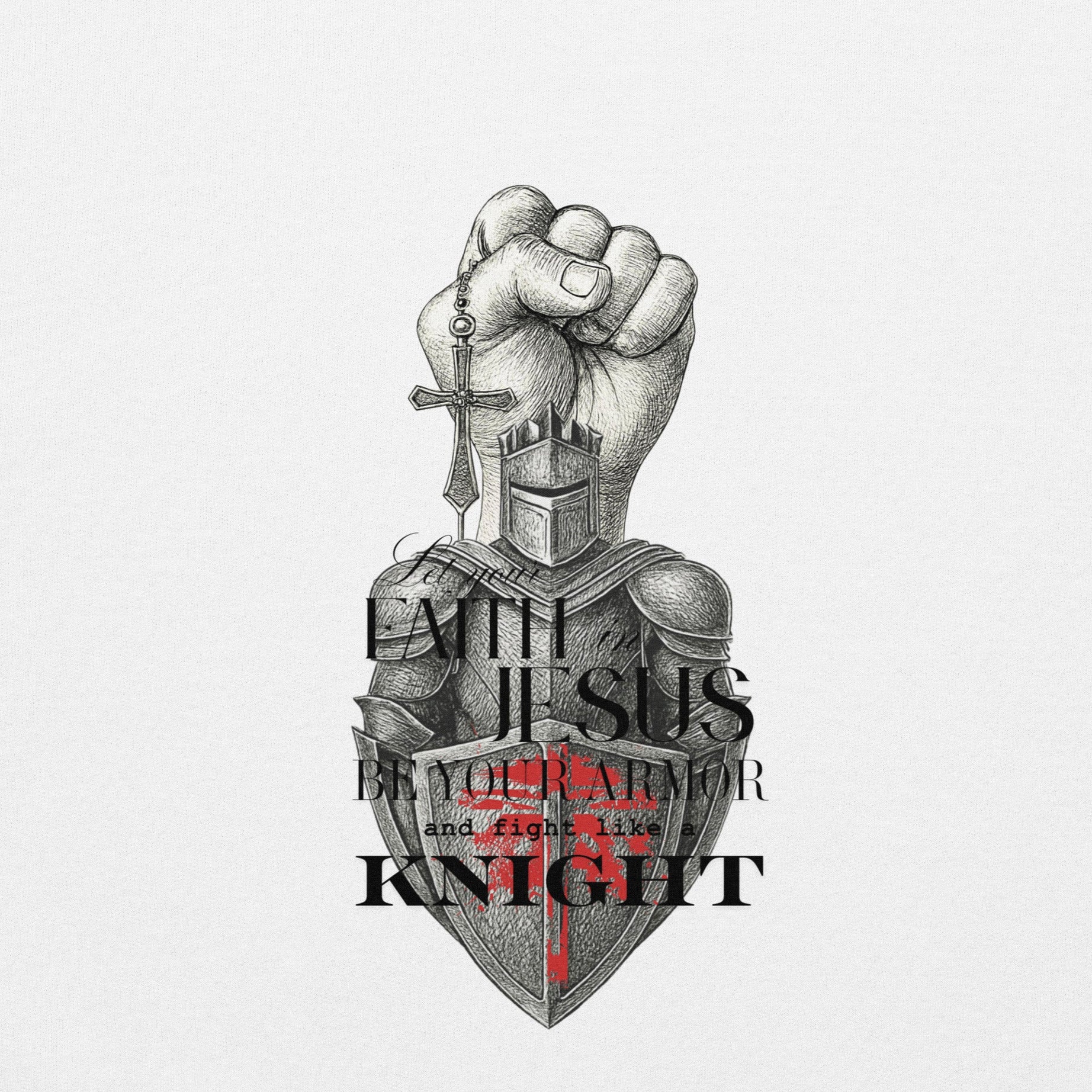 Unisex Crew Neck Sweatshirt - Light (Be Your Armor)